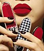 Color:Pied de Poule Houndstooth - Image 6 - Rouge G Fashion-Inspired Luxurious Velvet Lipstick Case