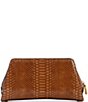 Guess Annita Python Embossed Leather Crossbody Bag, Color:Nutmeg - Image 2