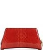 Guess Annita Python Embossed Leather Crossbody Bag, Color:Ginger - Image 2