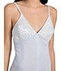 Guess Aria Sleeveless Lace Trimmed Denim Sheath Midi Dress, Color:Blue - Image 4