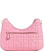 Color:Pink - Image 2 - Assia Convertible Shoulder Crossbody Bag