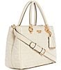Color:Stone - Image 4 - Assia High Society Satchel Bag