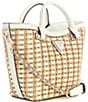 Guess Atalia Mini Tote Bag, Color:Natural/White - Image 4