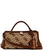 Guess Audrey Logo Small Girlfriend East-West Satchel Bag - Image 1