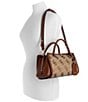 Guess Audrey Logo Small Girlfriend East-West Satchel Bag - Image 5