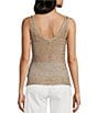 Guess Guess Ava Sleeveless Sequin-Embellished Open-Stitch Tank Top, Color:Wet Sand Multi - Image 2