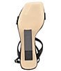 Color:Black - Image 5 - Bacio Patent Ankle Strap Wedge Dress Sandals