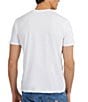 Color:White - Image 2 - Basic Embossed Short Sleeve T-Shirt