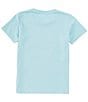 Color:Turquoise - Image 2 - Big Boys 8-18 Short-Sleeve Logo Graphic T-Shirt
