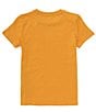 Color:Open Orange - Image 2 - Big Boys 8-18 Short Sleeve Triple Guess Logo T-Shirt
