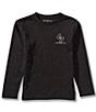 Guess Big Boys Long Sleeve Mini Me T-Shirt, Color:Black - Image 2