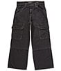 Guess Big Boys Oversized Cargo Pants, Color:Black - Image 1