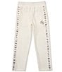 Color:Cream White - Image 1 - Big Girls 7-16 Active Velour Pants