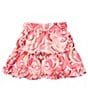 Color:Pink - Image 2 - Big Girls 7-16 Printed Chiffon Paisley Skirt