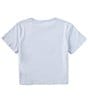 Color:Blue - Image 2 - Big Girls 7-16 Short Sleeve L.A. Est 1981 T-Shirt
