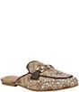 Guess Bommiyaa Logo Print Rhinestone Hardware Mules - Image 1