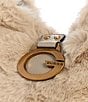 Guess Camden Mini Faux Fur Hardware Shoulder Bag - Image 4