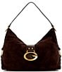 Guess Camden Suede Slouchy Shoulder Bag - Image 5