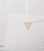 Guess Cargo Mini Mid Rise Bootcut Jeans, Color:White - Image 4