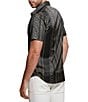 Color:Bellview Mosaic Stripe Tan - Image 2 - Charm Mosaic Stripe Short Sleeve Woven Shirt