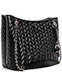 Guess Cheryl 2 Compartment Chain Strap Tote Bag - Image 4