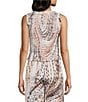 Guess Claire Smocked Crew Neck Tank Top - Image 2