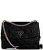 Guess Cresidia Convertible Crossbody Bag, Color:Black - Image 1