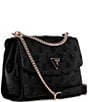 Guess Cresidia Convertible Crossbody Bag, Color:Black - Image 4