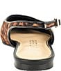 Guess Dorazio Leopard Print Calf Hair Slingback Flats - Image 3