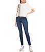 Color:Cuesta Wash - Image 3 - Eco Power Mid Rise Skinny Jeans