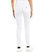 Guess Eco Sexy Curve Mid Rise Skinny Leg Jeans, Color:Optic White Rinse - Image 2