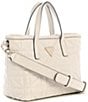 Guess Edita Mini Tote Bag, Color:Stone - Image 4