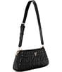 Guess Edita Shoulder Bag, Color:Black - Image 4