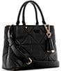 Color:Black - Image 4 - Ellery Quilted Girlfriend Small Satchel Bag