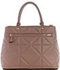 Color:Rosewood - Image 2 - Ellery Quilted Girlfriend Small Satchel Bag