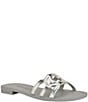 Guess Elyho Glossy Rubber Logo Pool Slide Sandals - Image 1