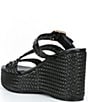 Guess Evana Woven Platform Wedge Slide Sandals - Image 5