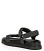 Color:Black - Image 3 - Fabrica Raffia Platform Sandals