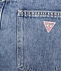 Guess Gaia Denim Mini Skirt, Color:Evening Joy - Image 4