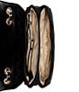 Guess Giully 2 Compartments Convertible Flap Crossbody Bag, Color:Black - Image 3