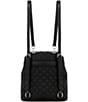Guess Giully Flap Backpack, Color:Black - Image 2