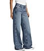 Guess Guess Jeans Mid Rise Wide Leg Jeans, Color:Medium Used Wash - Image 3