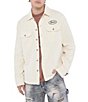 Guess Guess Originals Vintage Patch Work Shirt, Color:Sandy Short Multi - Image 1