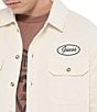 Guess Guess Originals Vintage Patch Work Shirt, Color:Sandy Short Multi - Image 3