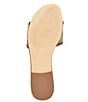 Color:Brown - Image 5 - Hammi Logo Flat Sandals