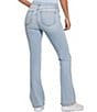 Color:Tracer Wash - Image 2 - High Rise Flare Jeans