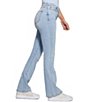 Color:Tracer Wash - Image 3 - High Rise Flare Jeans