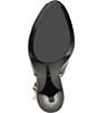 Guess Ilovea Leather Peep Toe Slingback Pumps - Image 5