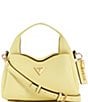 Color:Pale Yellow - Image 1 - Iwona Top Zip Crossbody Bag