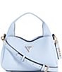 Color:Sky Blue - Image 1 - Iwona Top Zip Crossbody Bag
